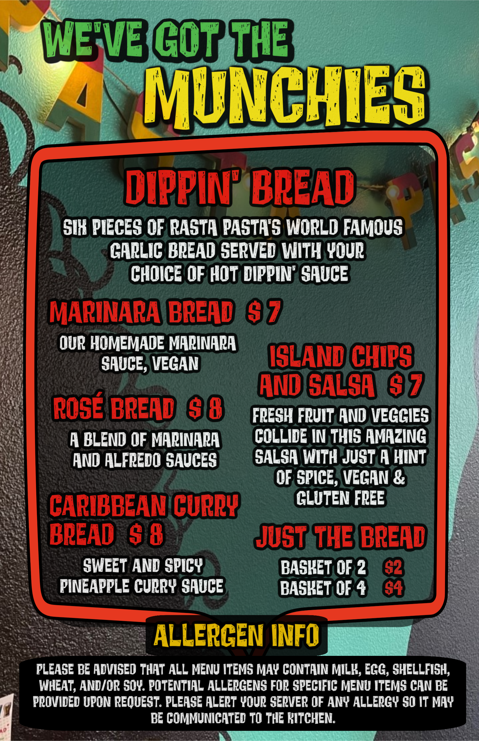 2026 Munchies Rasta Pasta